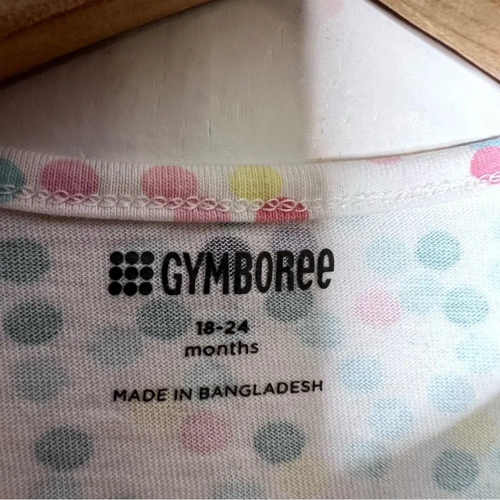Gymboree Confetti long sleeve shirt Size 18-24 months